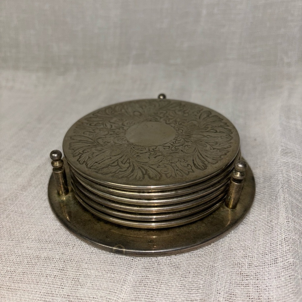 Silver plated Coasters elegant design